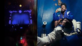 納斯小子近日開唱到一半突然在後台宣布大號，觀眾全傻眼。（圖／翻攝自lilnasx IG）