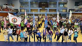 身心障礙市民休閒運動會1日在台北體育館盛大登場。(圖／主辦單位提供）
