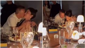 曾志偉,黎峇菈,激吻