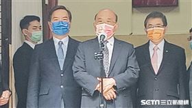 行政院長蘇貞昌上午赴立法院報告「『112年度中央政府總預算案」及「中央政府前瞻基礎建設計畫第4期特別預算案』編製經過並備詢」。（圖／記者盧素梅攝影)