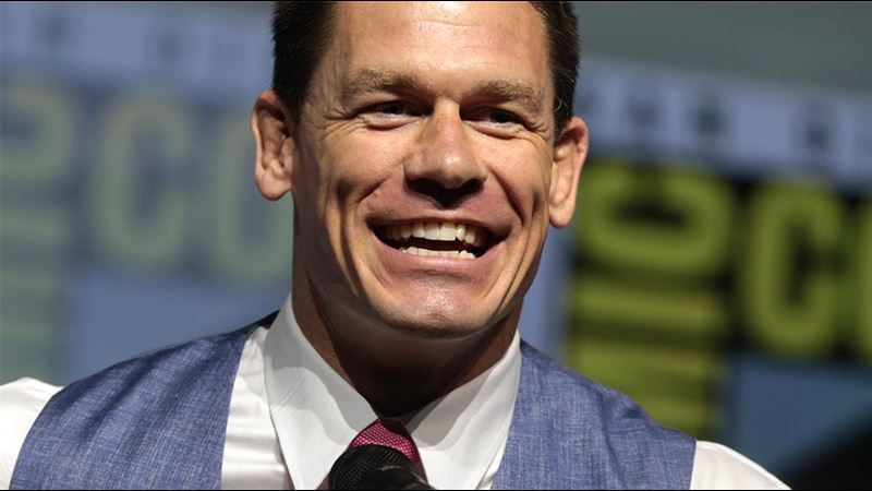 摔角選手約翰希南　創下感人世界紀錄