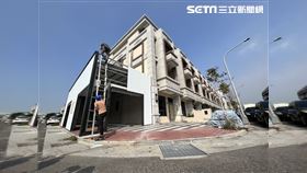 違建吞掉人行道,彰化(圖/翻攝畫面)