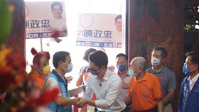 參拜社子島坤天亭！蔣萬安學習三太子精神、誓言保護台灣 （業配勿用）