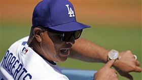 ▲洛杉磯道奇總教練Dave Roberts。（資料照／美聯社／達志影像）