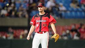 ▲味全龍投手Jake Brigham（布里悍）。（圖／味全龍球團提供）