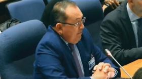 貝里斯藍色經濟暨民航部部長培瑞斯（圖／翻攝自Ministry of Blue Economy and Civil Aviation臉書）