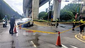 驚悚,墜橋,光復橋,板橋,翻攝畫面