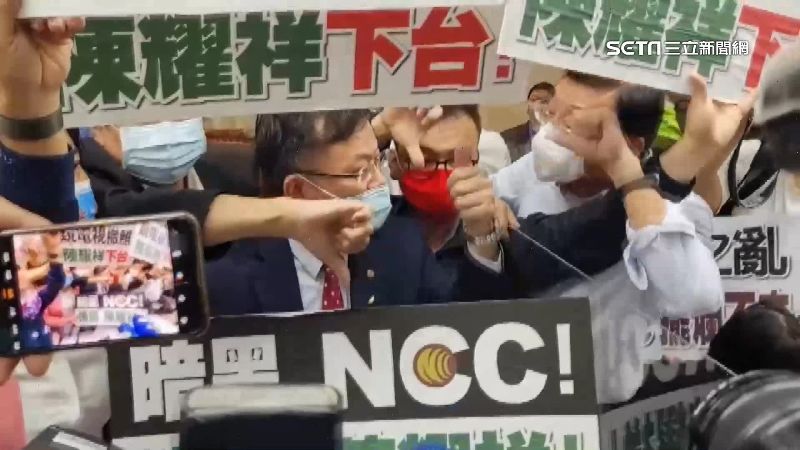 藍委怒嗆下台　質問陳耀祥鏡電視審照疑慮