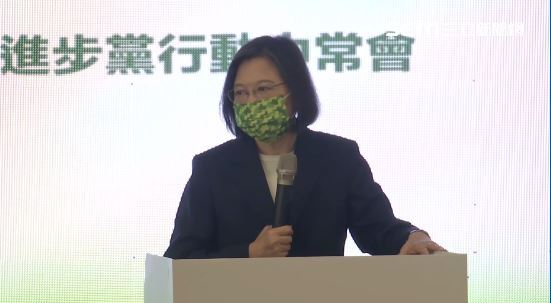 感嘆中台灣建設停滯　蔡英文不滿發聲了