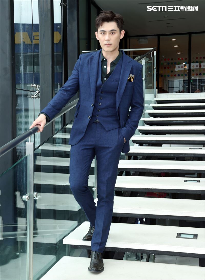 陳奕加入華劇「門當互懟愛上你」演出。（記者邱榮吉/攝影）