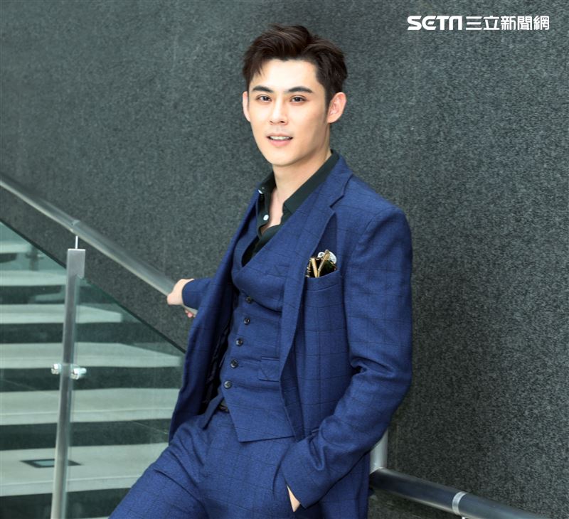 陳奕加入華劇「門當互懟愛上你」演出。（記者邱榮吉/攝影）