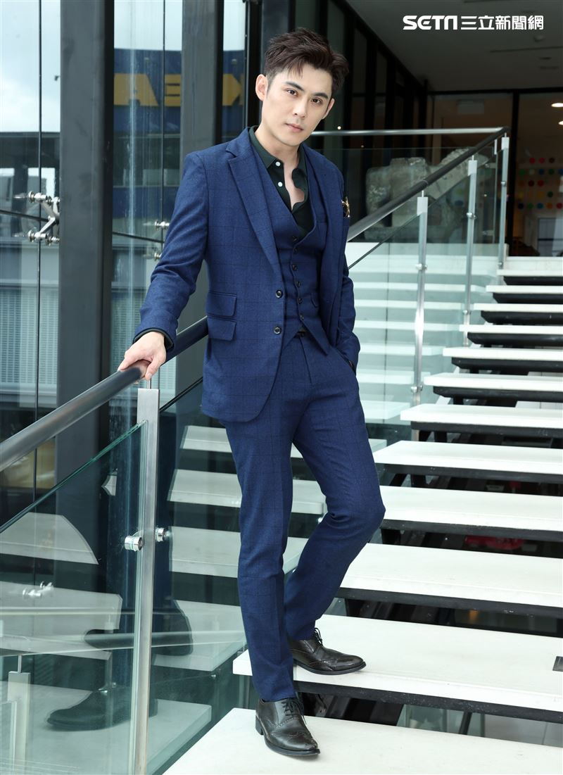 陳奕加入華劇「門當互懟愛上你」演出。（記者邱榮吉/攝影）