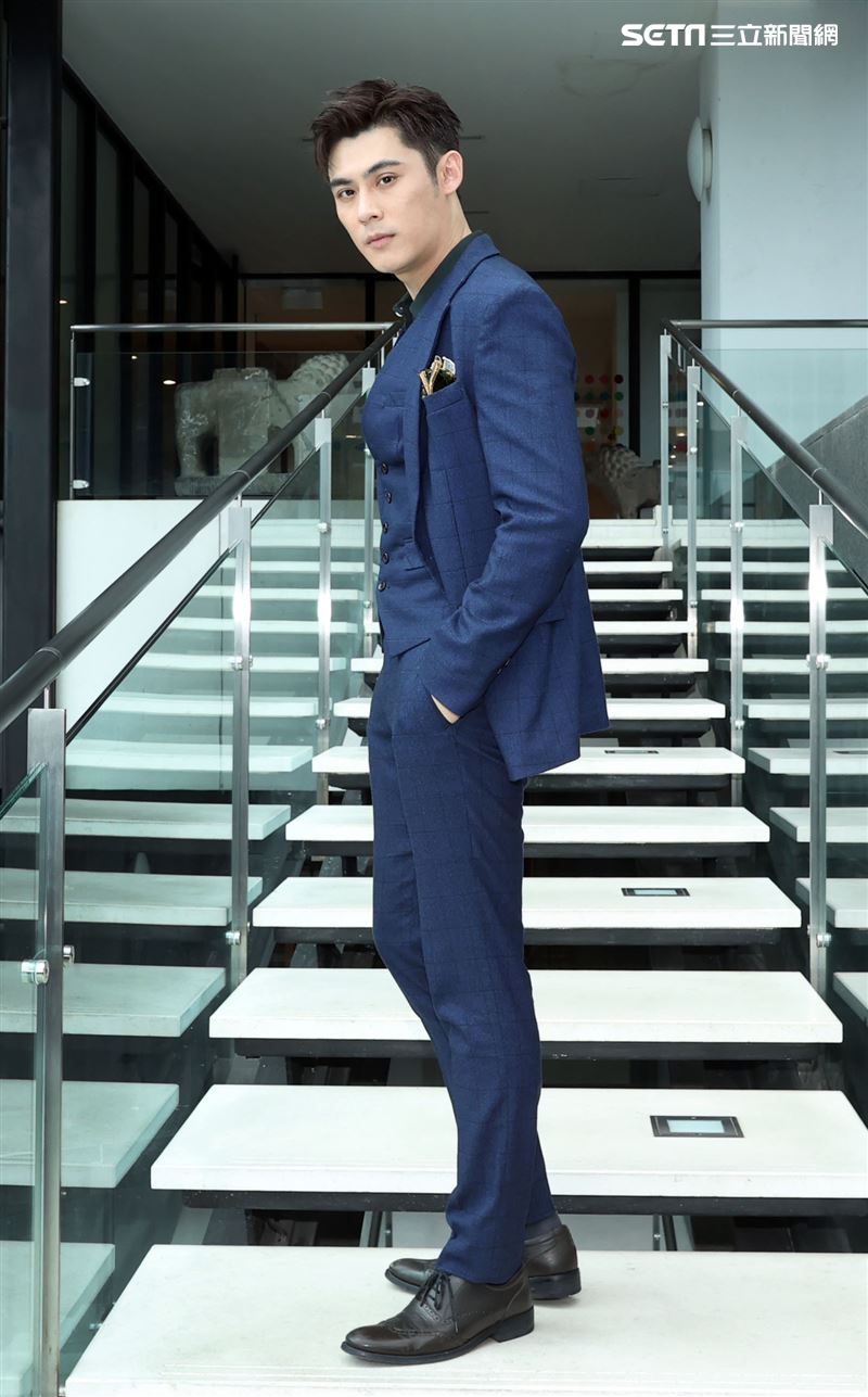 陳奕加入華劇「門當互懟愛上你」演出。（記者邱榮吉/攝影）