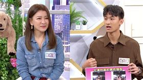女星曾雅蘭(左一)帶15歲兒子侯允澤(右一)上節目談青春期叛逆。（圖／年代提供）
