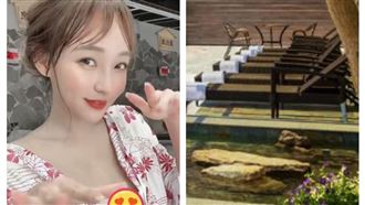 獨／林襄浴衣滑落辣翻！網神出：在這泡湯