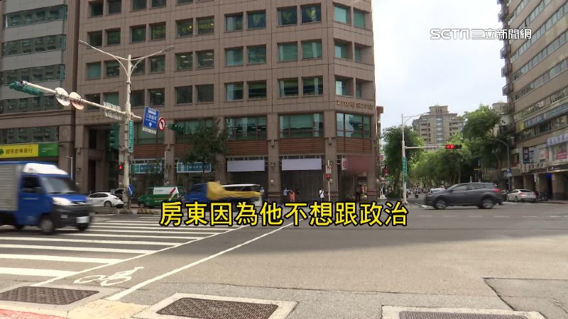 獨／蔣競總看中南京東三角窗　慘遭房東拒