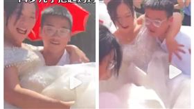 中國,浙江,結婚,媽媽,出嫁（圖／翻攝自微博）