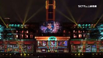國慶光雕秀6日登場　總統府變身寶島戲院