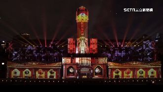 總統府國慶光雕展演　「甘露水」成壓軸