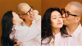 大S曝光與具俊曄的拍攝花絮。（圖／翻攝自大S臉書）