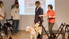 陳時中參訪惠光導盲犬學校（圖／陳時中競辦提供）