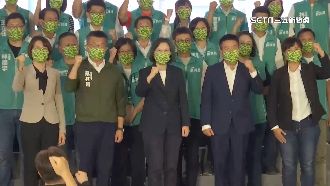 7度合體蔡英文　蔡其昌：英為政見背書