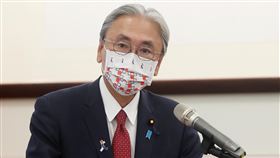 古屋圭司再提台灣高鐵車廂採購案總統蔡英文23日在總統府接見「日華議員懇談會」訪台團，會長古屋圭司（圖）表示，台灣高鐵是台日兩國之間堅固友誼的具體象徵，未來台日更要攜手合作，日本也會對台灣高鐵持續做出貢獻。中央社記者鄭傑文攝　111年8月23日