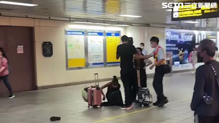 外籍男女北車吃壽司　沒錢竟推倒店長逃走