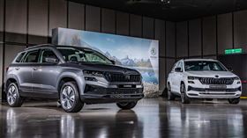 ▲SKODA Taiwan發表KAROQ改款新⾞。（圖／Skoda提供）