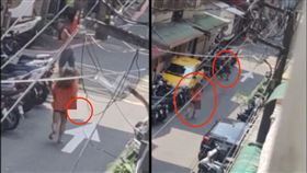 淡水，尪碎念「不洗碗」妻暴怒拿刀追砍夫鄰嚇傻