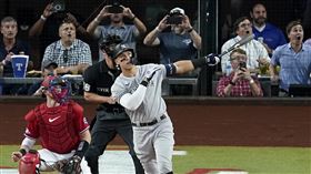 ▲賈吉（Aaron Judge）的62轟全壘打球，市場喊價近6300萬台幣。（圖／美聯社／達志影像）