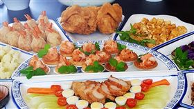 網友分享重陽節祭祀祖先的料理。（圖／翻攝自家常菜 臉書）