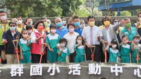 台中市盧秀燕，大里美群國小，心願，圓夢蓋禮堂(圖／台中市政府提供)