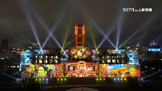 光雕秀限5天　每晚7點到9點半每半小時1次