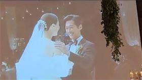 南宮珉、陳雅凜結婚。（圖／翻攝自推特）