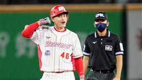 ▲味全龍劉基鴻。（圖／味全龍球團提供）