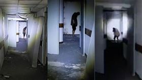 命案,員林,彰化,黃金帝國大樓,流浪漢,假的,帶貨（圖／翻攝晚安小雞直播）