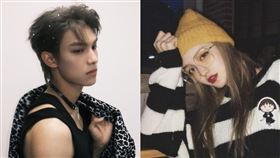 ▲周揚青（左）近期與男星段星星（右）傳出戀愛緋聞。（圖／翻攝自微博周揚青、段星星）