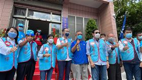 馬英九、朱立倫出席澎湖賴峰偉競選總部成立大會。（圖／國民黨提供）