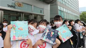 橘高校師生前往台北101參訪（圖／文總提供）