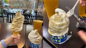 網友分享全家霜淇淋。（圖／翻攝自Dcard）