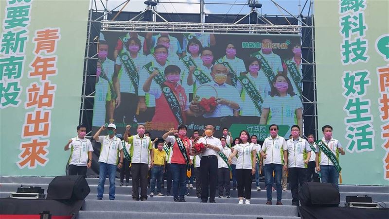 拚南投縣長！蔡培慧競總成立　蘇揆相挺