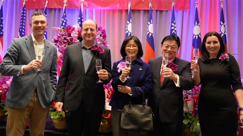駐休士頓、丹佛辦事處慶雙十　美政要出席