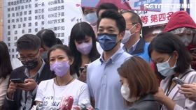 蔣萬安陪同游淑慧議員內湖東湖市場掃街拜會