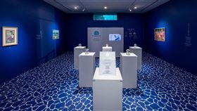 『復刻未來．AI海洋名畫特展』首度海外開展，展期自2022年10月5日至12月31日止。（圖／Xpark提供）