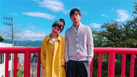 Lulu 黃路梓茵 大鶴 （圖／翻攝自臉書） 2018.10.2 合照