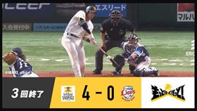 柳田悠岐開轟滿貫砲，生日當天帶領軟銀淘汰西武。（圖／翻攝自軟銀鷹推特）