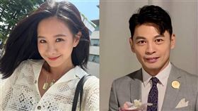 命理師揭藝人安心亞(左一)、阿Ken(右一)兩人前世關係。（圖/翻攝安心亞、阿Ken臉書）