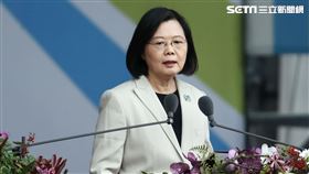 中華民國111年國慶日總統蔡英文國慶演說。（記者邱榮吉/攝影）