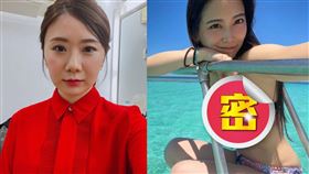 福原愛對白間美瑠建議和鼓勵。（圖／翻攝自shiro36run IG）